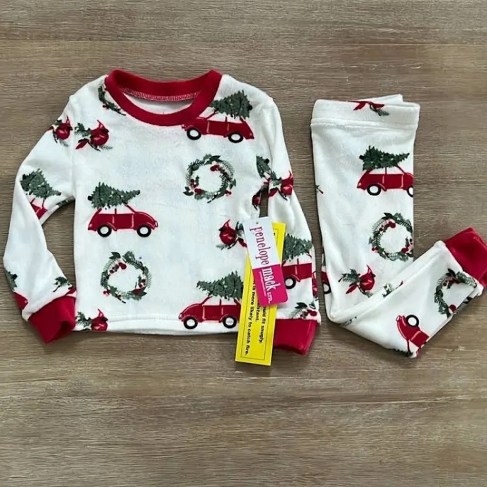 Christmas toddler pajamas